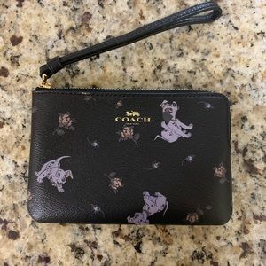 Coach Disney Dalmatian wristlet